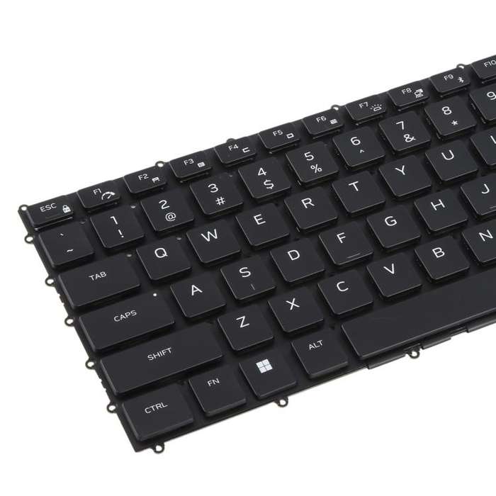 US Version RGB Backlit Laptop Mechanical Keyboard for DELL M16 R1 X16 R1 R2 W0X5N5(Black)