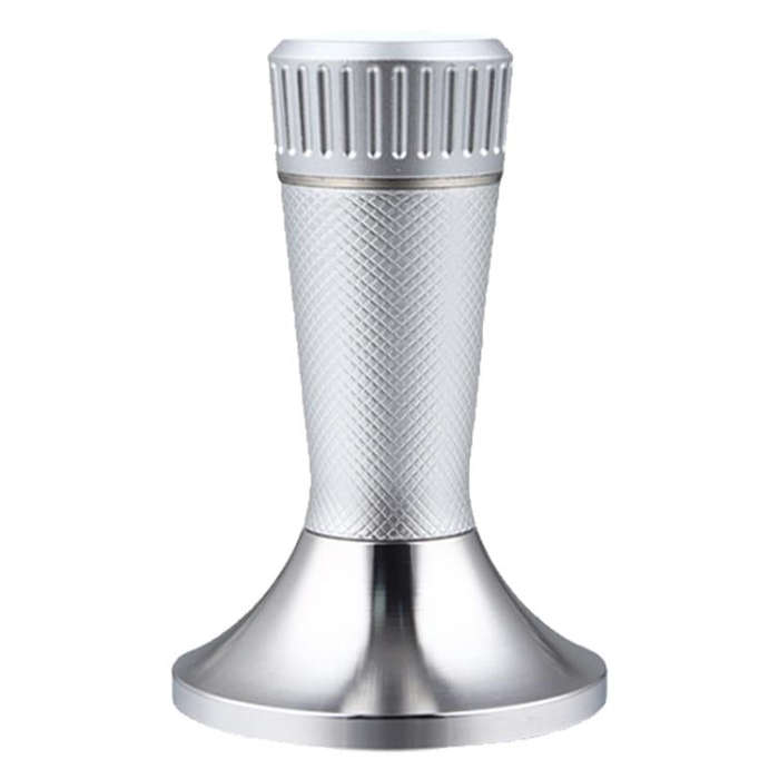 58.3mm Mesh Texture Coffee Powder Pressing Hammer Stainless Steel Cloth Powder(Silver)