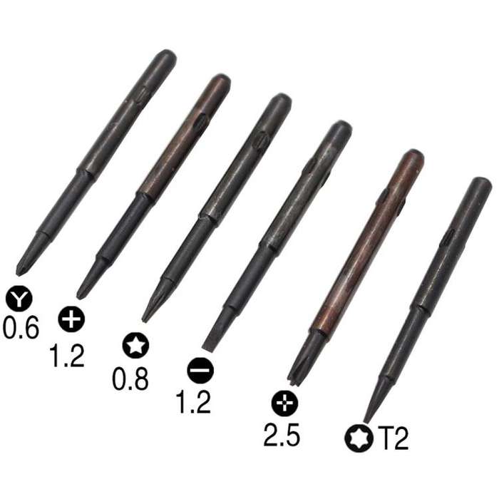 12 in 1 Aluminum Alloy Screwdriver Set