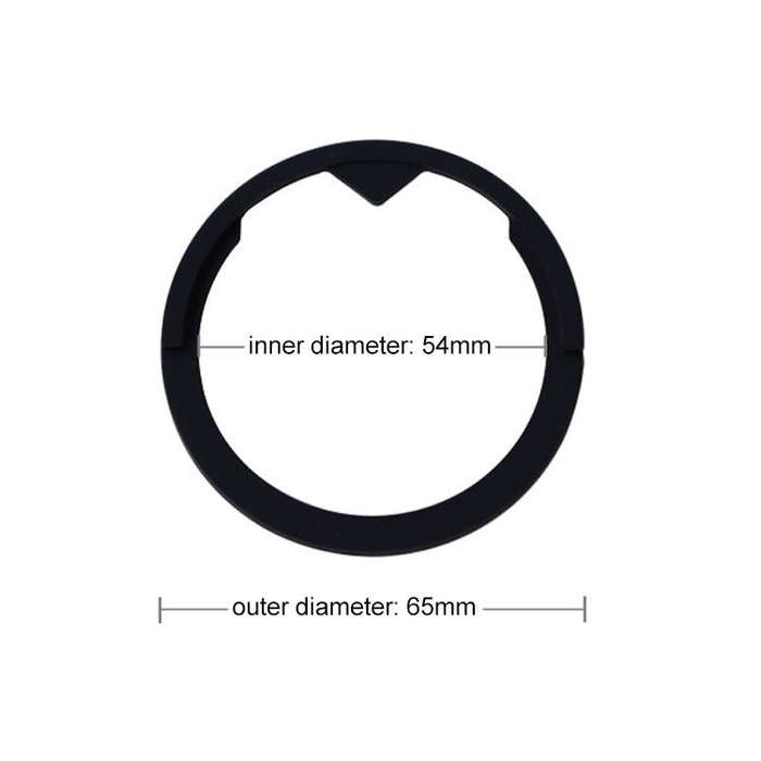 54mm Inner Coffee Grinder Silicone Burr Dosing Sealing Ring For Breville(Black)