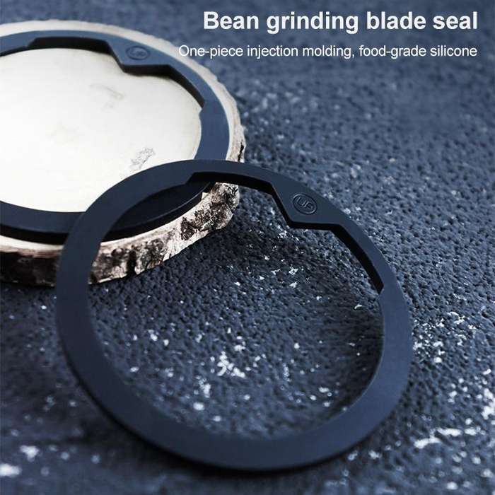54mm Inner Coffee Grinder Silicone Burr Dosing Sealing Ring For Breville(Black)