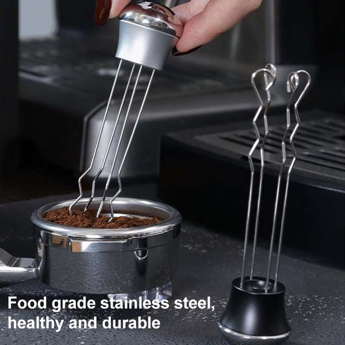 Stainless Steel Tumbler Coffee Loose Powder Needle(Silver)
