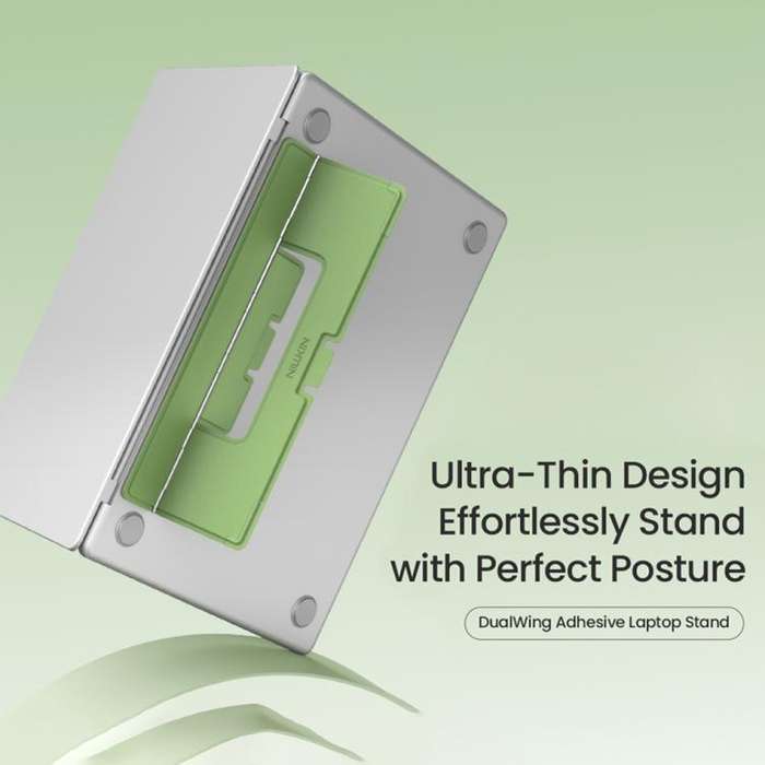 NILLKIN DualWing Adhesive Laptop Stand(Green)