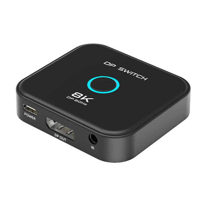 FJGEAR FJ-8K201DP 8K 60Hz DP One-way Switch(UK Plug)