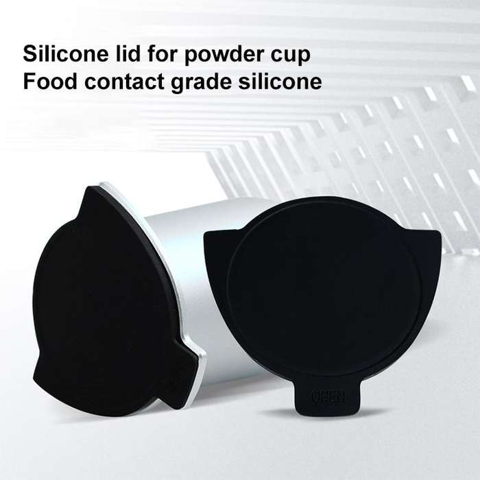 Coffee Machine Handle Dosing Cup Mug Coffee Powder Feeder with Silicone Cover For Breville 8 Seri...