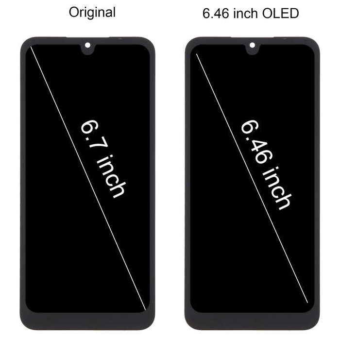 For Samsung Galaxy M16 SM-M166P 6.46 inch OLED LCD Screen With Digitizer Full Assembly