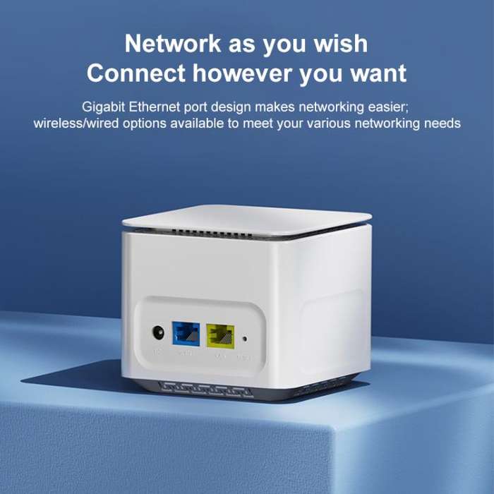 COMFAST CF-WR653AX 1500Mbps 2.4GHz / 5.8GHz Dual-Band Gigabit WiFi 6 Mesh Router, Plug:US Plug