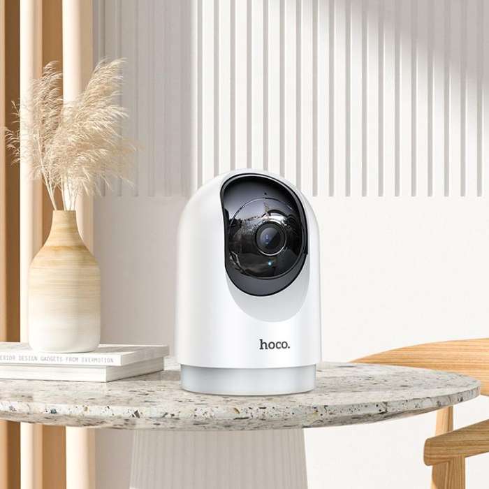 hoco D1 3MP 2.4G WiFi Indoor PTZ HD Camera(EU Plug)