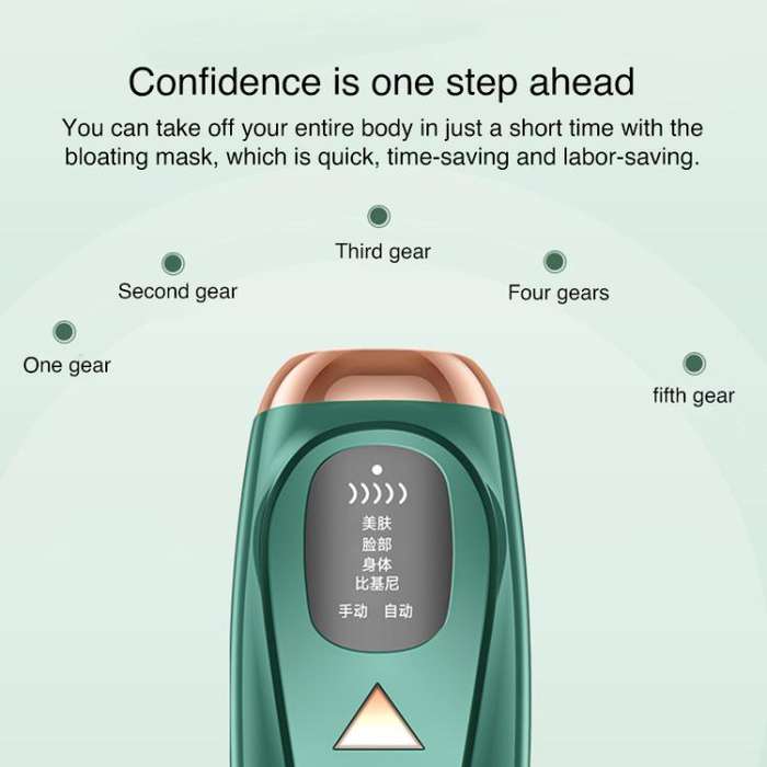 FY-B503 Portable Laser Hair Removal Device Photon Electric IPL Intense Pulse Hair Remover, EU Plu...