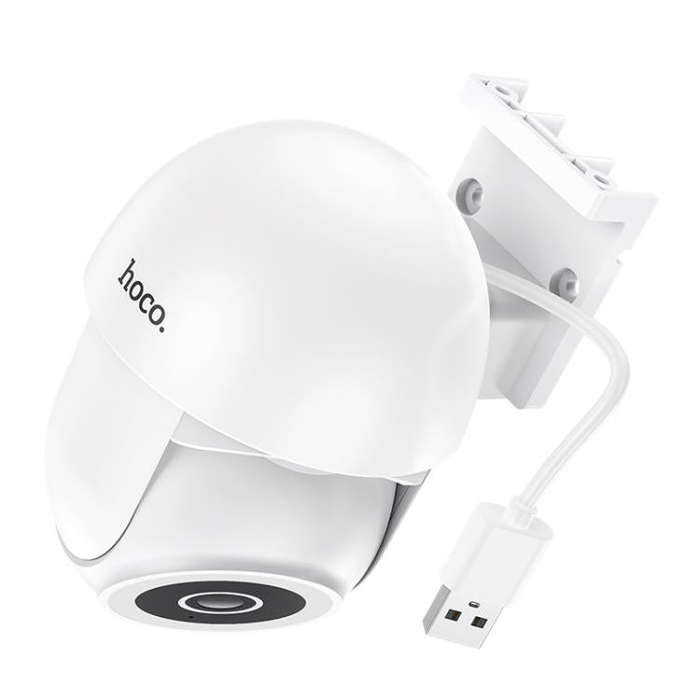 hoco D2 3MP 2.4G WiFi IP65 Outdoor PTZ HD Camera(UK Plug)