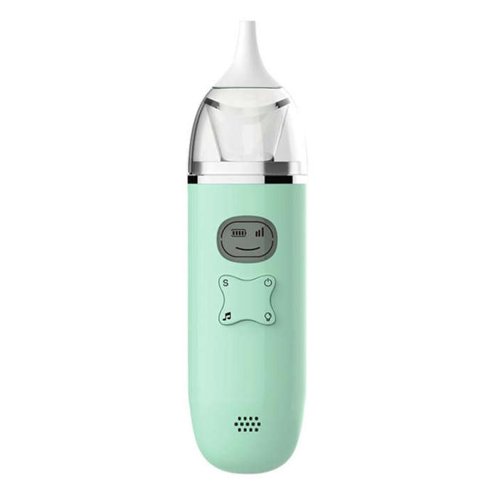 FY-B201 Electric Nasal Aspirator USB Rechargeable Baby Nose Cleaner(Green)