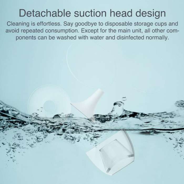 FY-B201 Electric Nasal Aspirator USB Rechargeable Baby Nose Cleaner(Green)