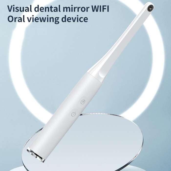 FY-B800 Visual Oral Observation Instrument Wireless WiFi HD Oral Endoscope(White)