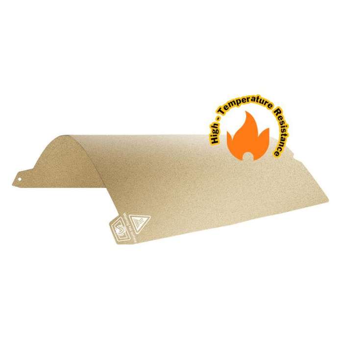 3D Printer Build Plate Spring Steel Sheet For Creality K2 Plus, Style:Gold / Double-sided PEI Coa...