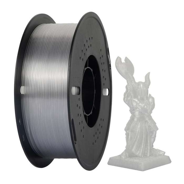 PETG Filament Spool 1.75mm / 1kg for 3D Printer(Transparent)
