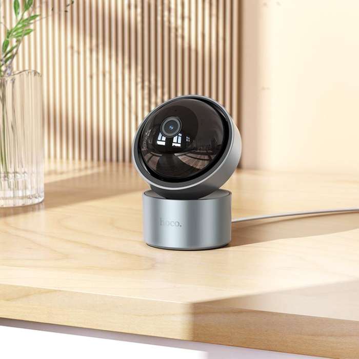 hoco D5 3MP 2.4G WiFi IP54 Indoor PTZ HD Camera(EU Plug)