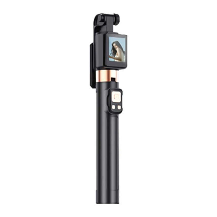 FUNSNAP CL07 Smart Screen-casting Selfie Stick Anti-shake Tripod(Black)