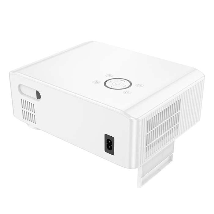 hoco DT3 1920x1080P 370ANSI Smart Electric Focus Projector Android Version, EU Plug(White)