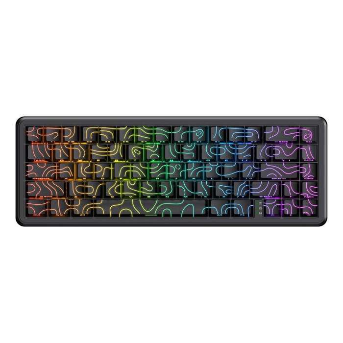 ONIKUMA G67 67-key RGB Wired Magnetic Axis Mechanical Gaming Keyboard(Black)