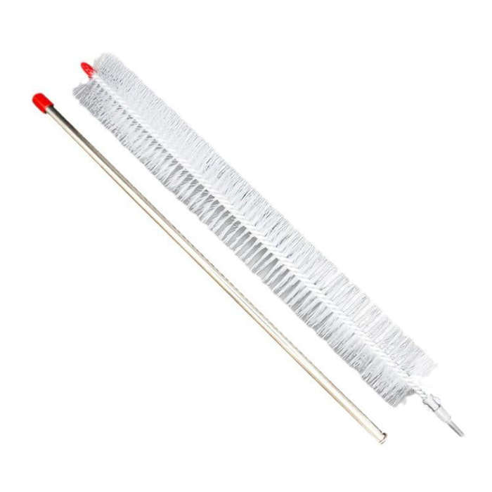 Car Water Tank Radiator Cleaning Brush(Brush Head + Stainless Steel Rod)