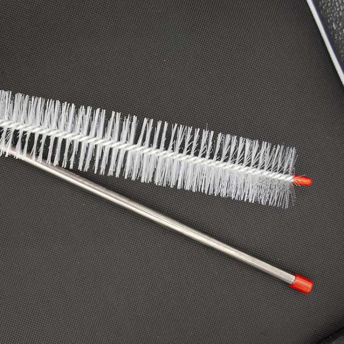 Car Water Tank Radiator Cleaning Brush(Brush Head + Stainless Steel Rod)