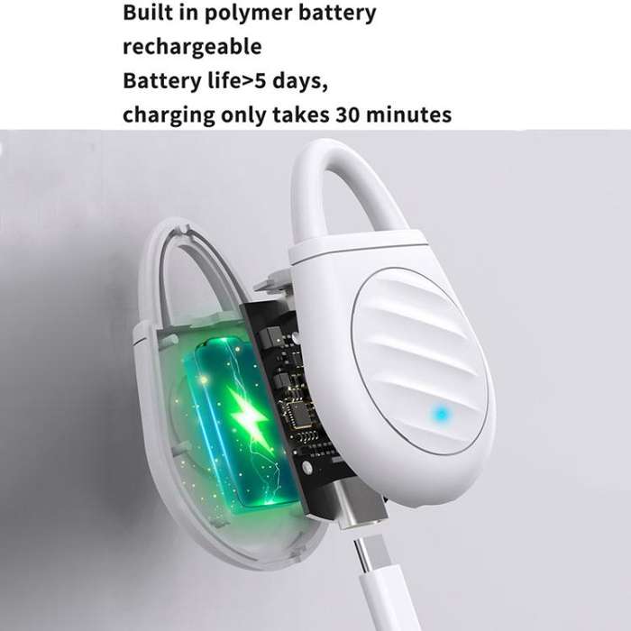 Car Ultrasonic Mosquito Repellent Multifunctional Mouse Repellent(White)