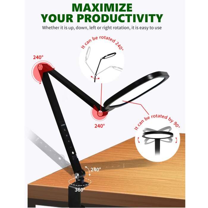 Kaisi LED35 Clip-Type Cantilever Support Fill Light