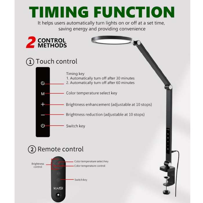 Kaisi LED35 Clip-Type Cantilever Support Fill Light