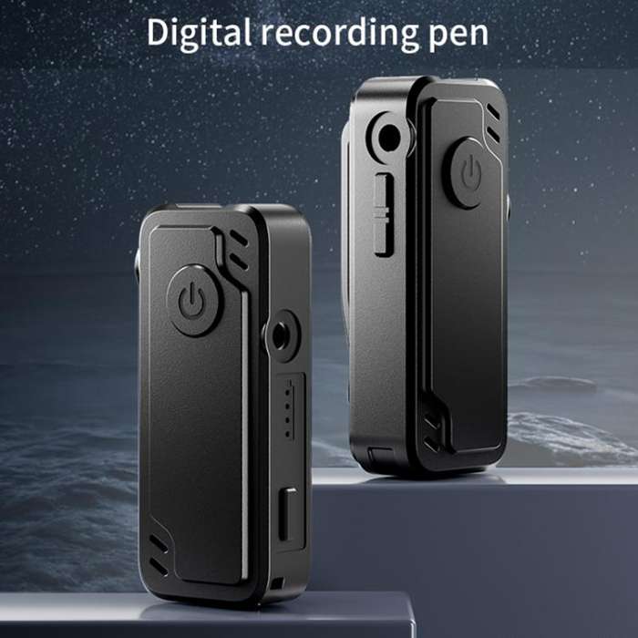 M01 Clip-on Digital Voice Recording Pen No Memory(Black)