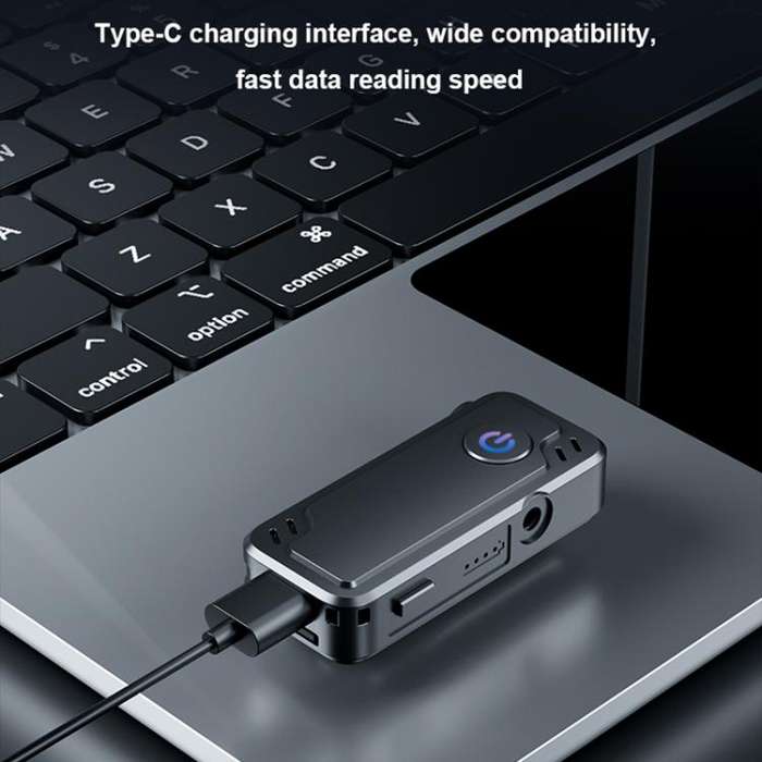 M01 Clip-on Digital Voice Recording Pen No Memory(Black)