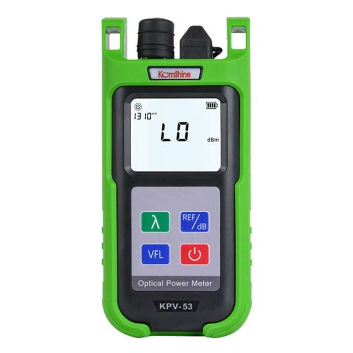 Komshine KPV-53 Optical Power Meter Fiber Loss Measuring Instrument, Model:KPV-53-C/-50dBm+26dBm
