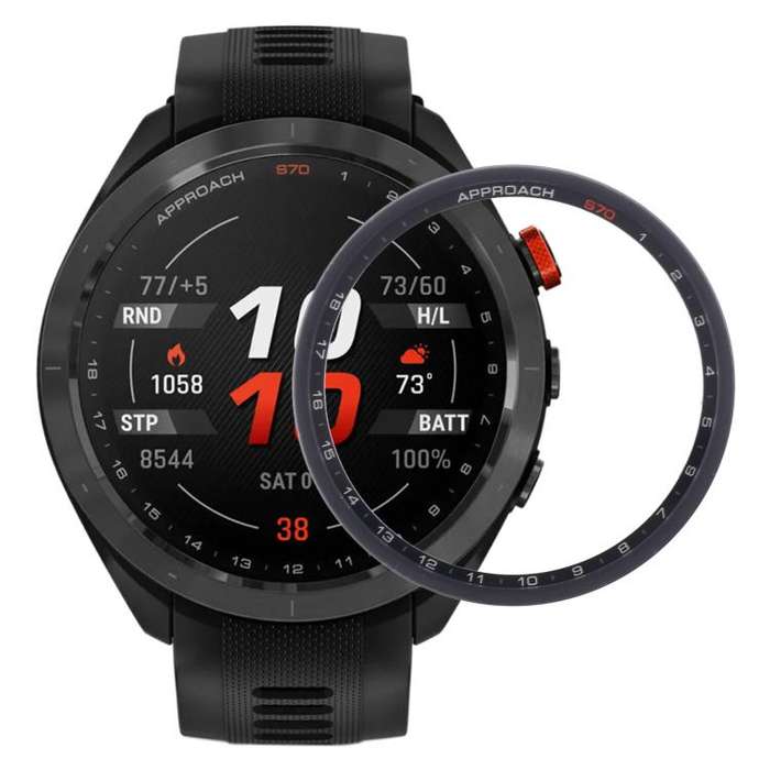 For Garmin Approach S70 47mm Original Front Screen Outer Glass Lens