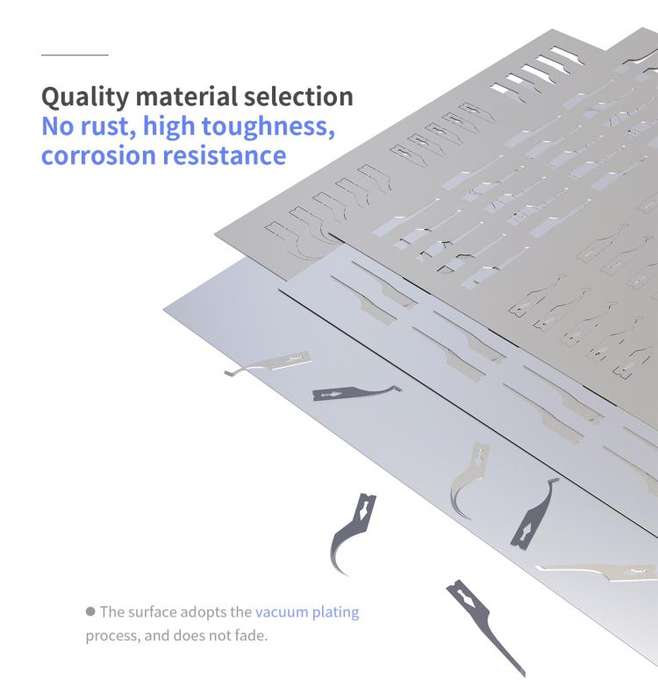 18 Kinds 5 in 1 High Toughness Soft Handmade Polishing Blade, Model:Ma2.0