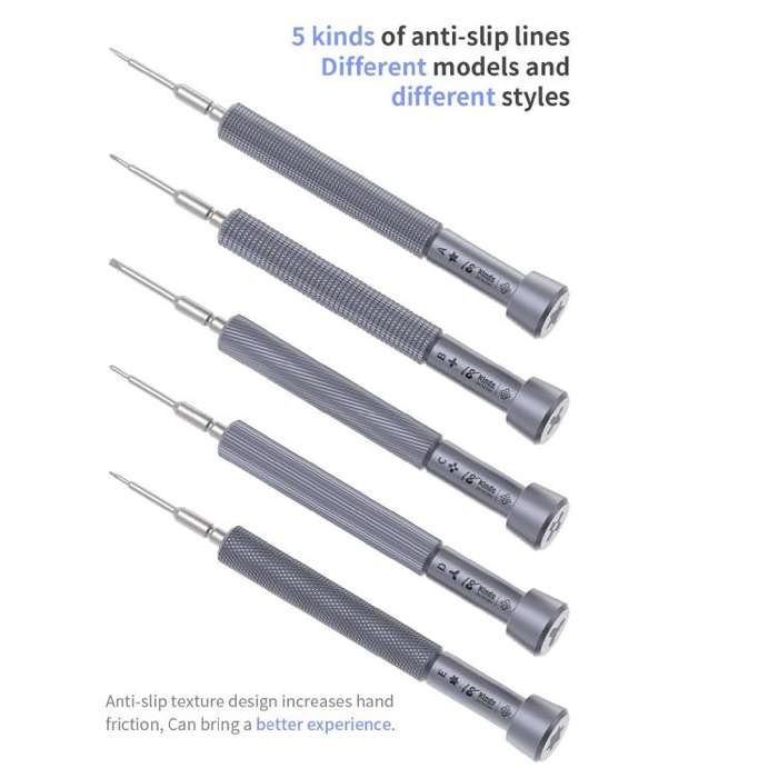 18 Kinds Precision Magnetic Super Hard Screwdriver, Model:B Phillips