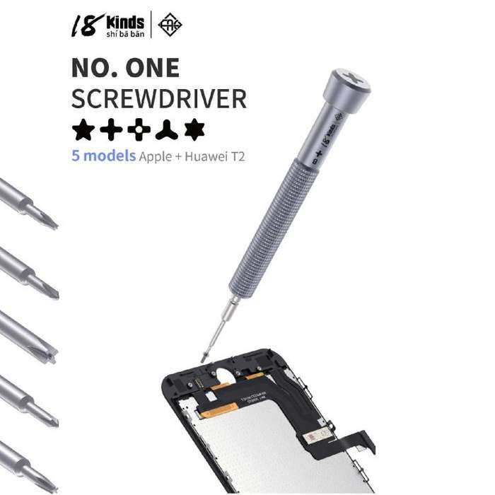 18 Kinds Precision Magnetic Super Hard Screwdriver, Model:B Phillips