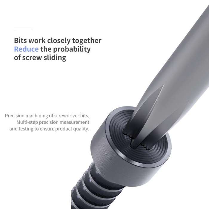 18 Kinds Precision Magnetic Super Hard Screwdriver, Model:B Phillips