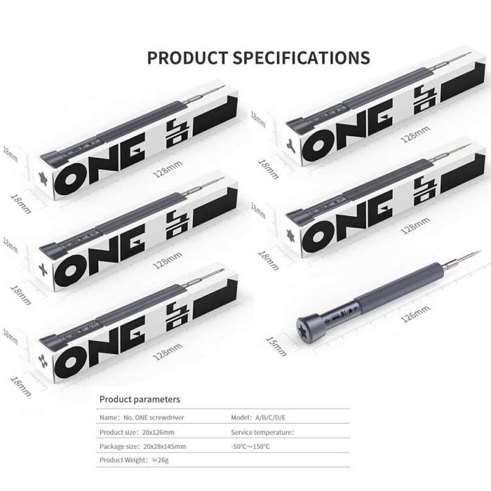 18 Kinds Precision Magnetic Super Hard Screwdriver, Model:B Phillips