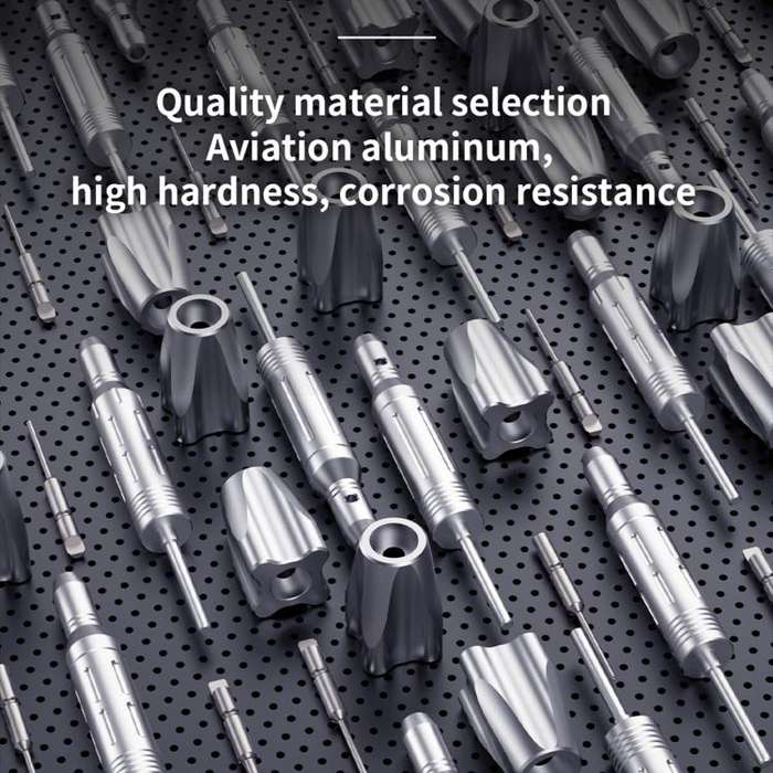 18 Kinds Aerospace 3D Anti-Slip Magnetic Screwdriver, Model:D Tri-Wing