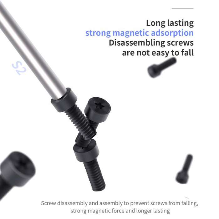 18 Kinds Aerospace 3D Anti-Slip Magnetic Screwdriver, Model:D Tri-Wing