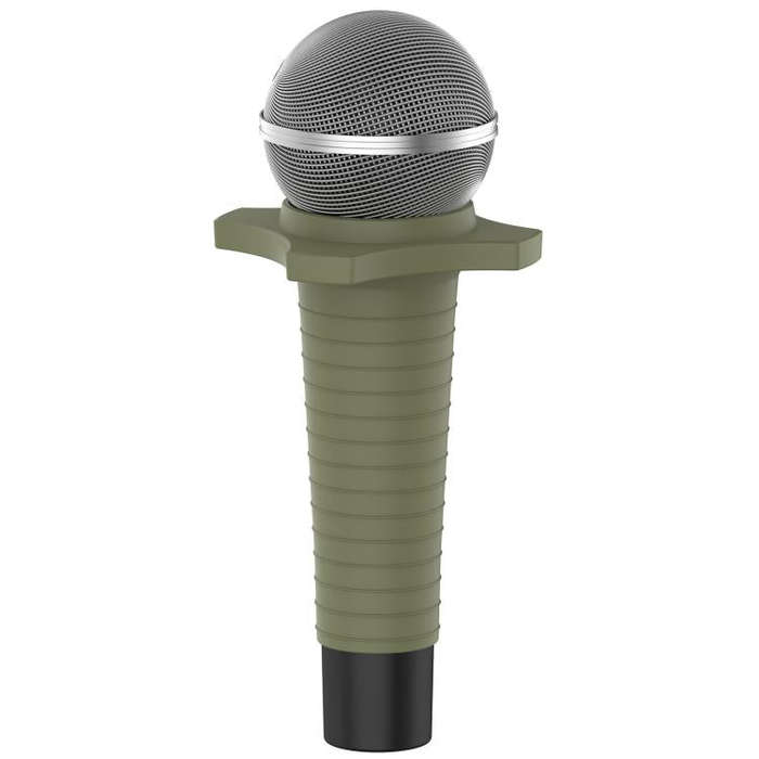 For Shure SM58 Without Switch Microphone Silicone Protective Cover(Green)