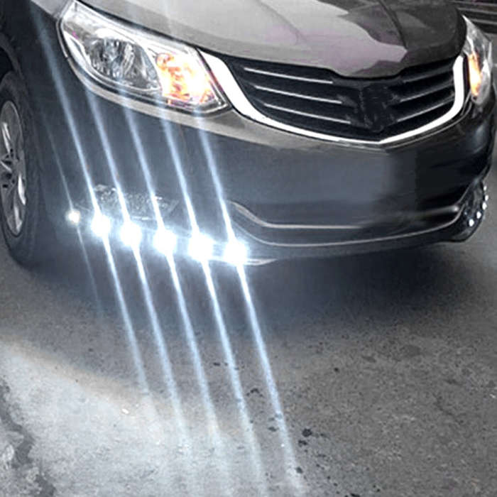 10 PCS 23mm 12LEDs SMD-4014 DC9-80V Motorcycle Eagle Eye Light(White Light)