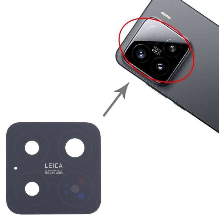 For Xiaomi 15 10set OEM Back Camera Lens
