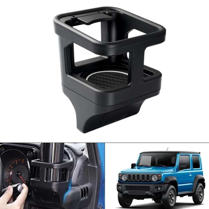 For Suzuki Jimny JB74 / JB64 2018- Car Air Outlet Water Cup Holder(Black)