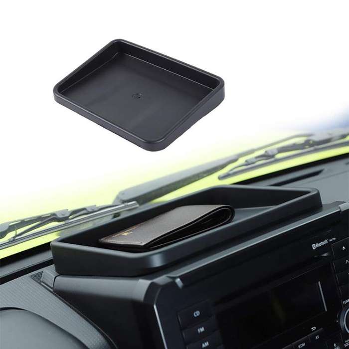 For Suzuki Jimny JB74 / JB64 2018- Car Dashboard Storage Box(Black)