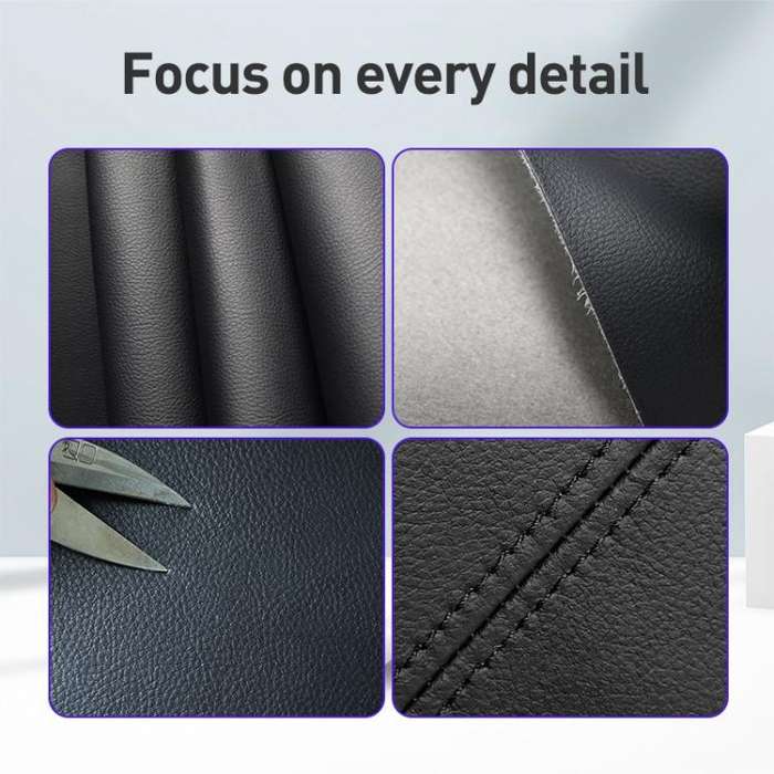 Car Central Armrest Box Protective Leather Cover Mat for Ford F150 2015-2020(Beige)