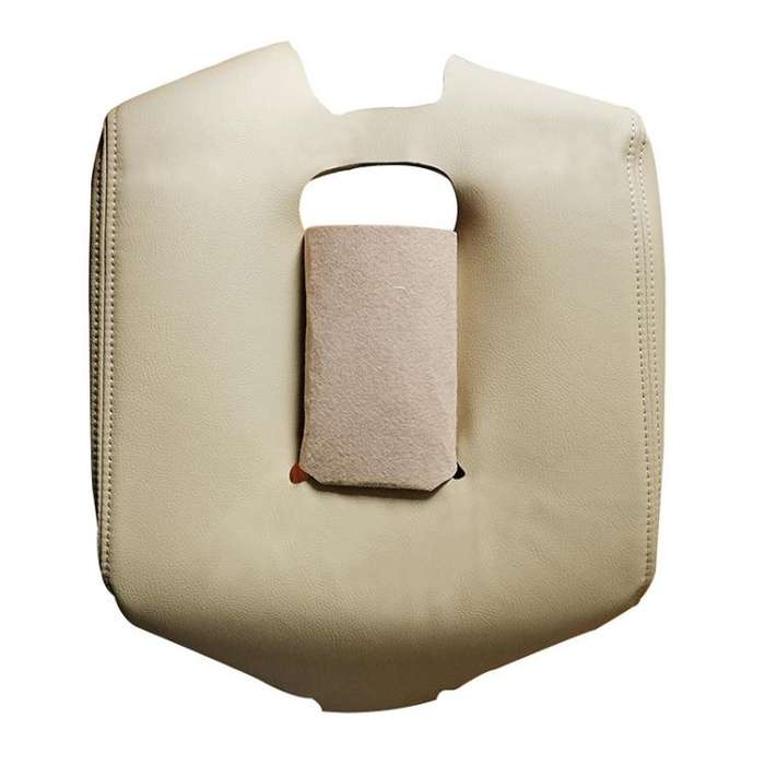 Car Central Armrest Box Protective Leather Cover for Chevrolet Silverado 1500 / 2500 2014-2018(Be...