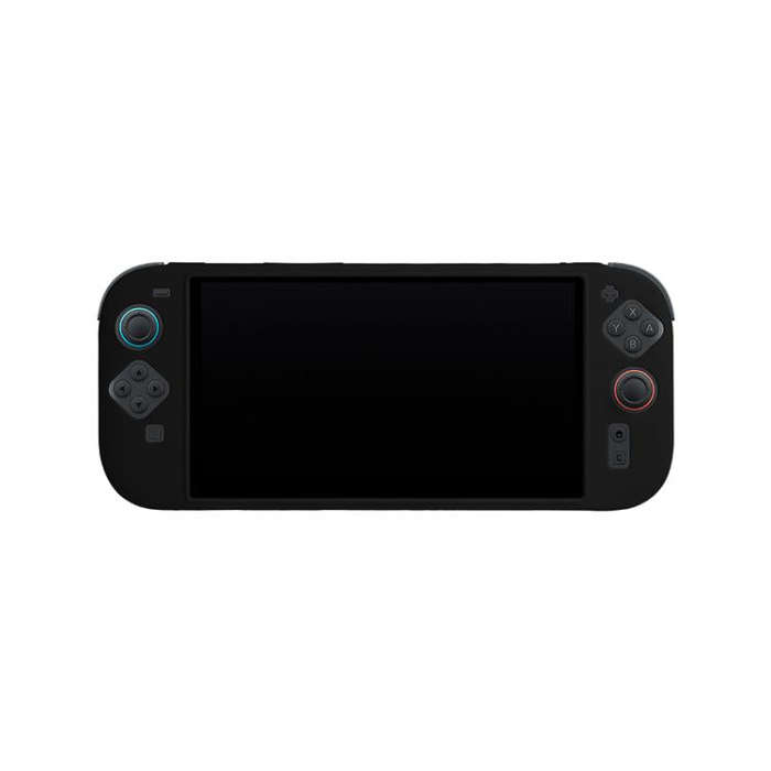 For Nintendo Switch 2 Game Console Silicone One-piece Protective Case(Black)