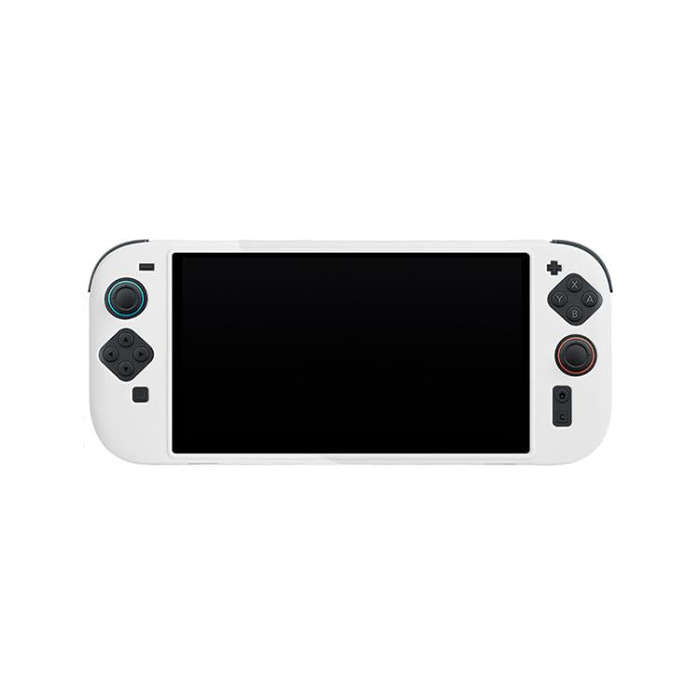 For Nintendo Switch 2 Game Console Silicone One-piece Protective Case(White)