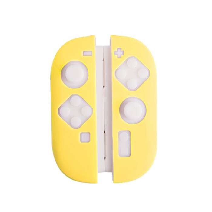 For Nintendo Switch 2 Game Console Silicone Separable Protective Case(Yellow)