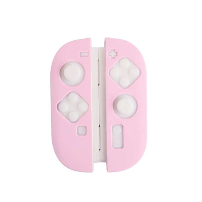 For Nintendo Switch 2 Game Console Silicone Separable Protective Case(Pink)